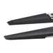 ESD Plastic Tip Tweezers, Style 272, Carbon Fiber Tips A272CF, Squared, 5.1"
